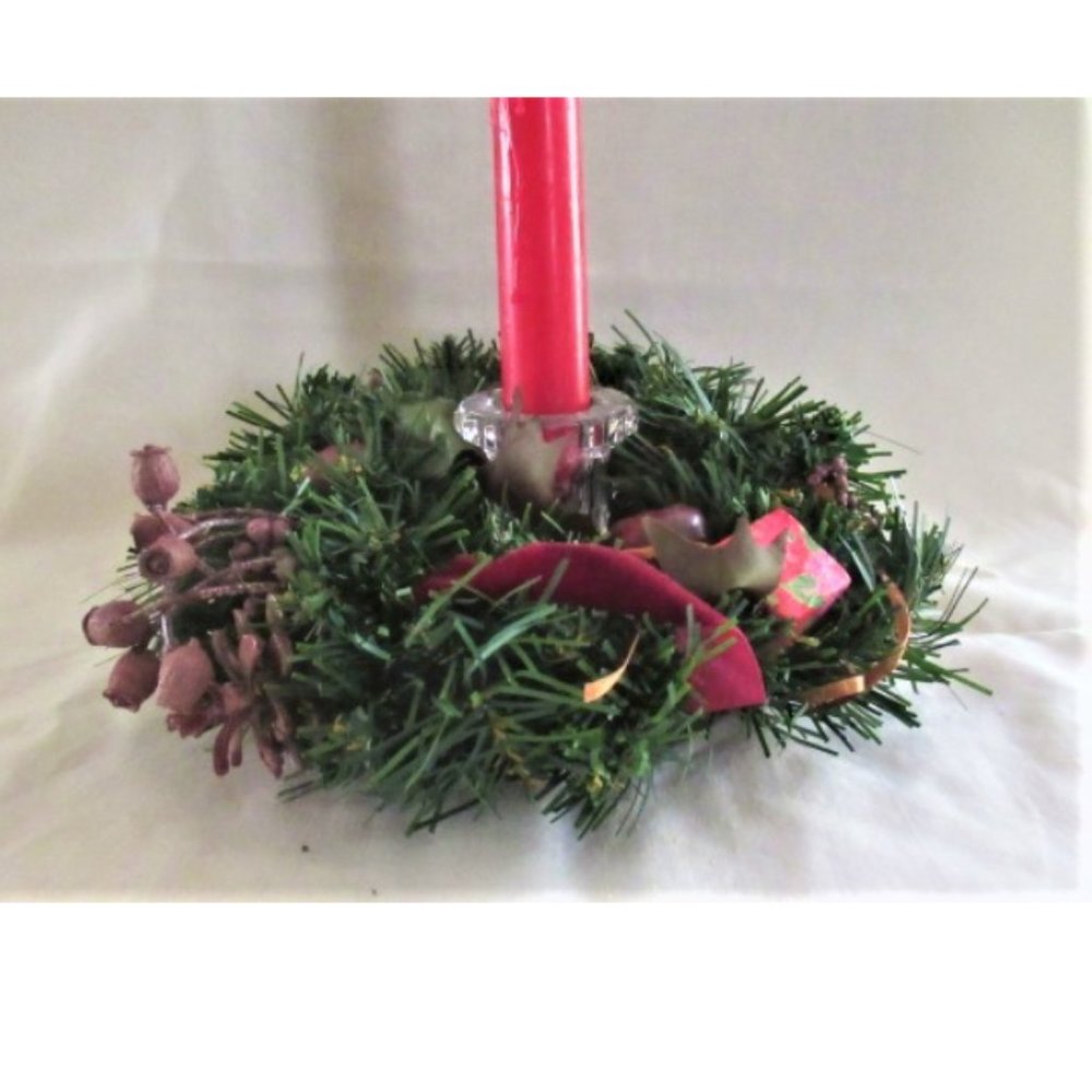 New candle holder wreath ring #4